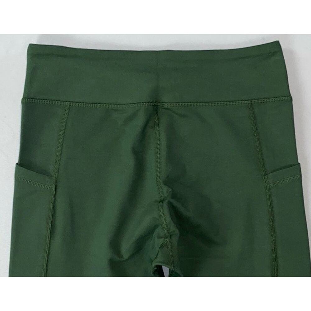 Pact Women's On the Go Pocket Legging Fitted Athletic Pants. Green, XXXL, NEW! - Picture 8 of 8